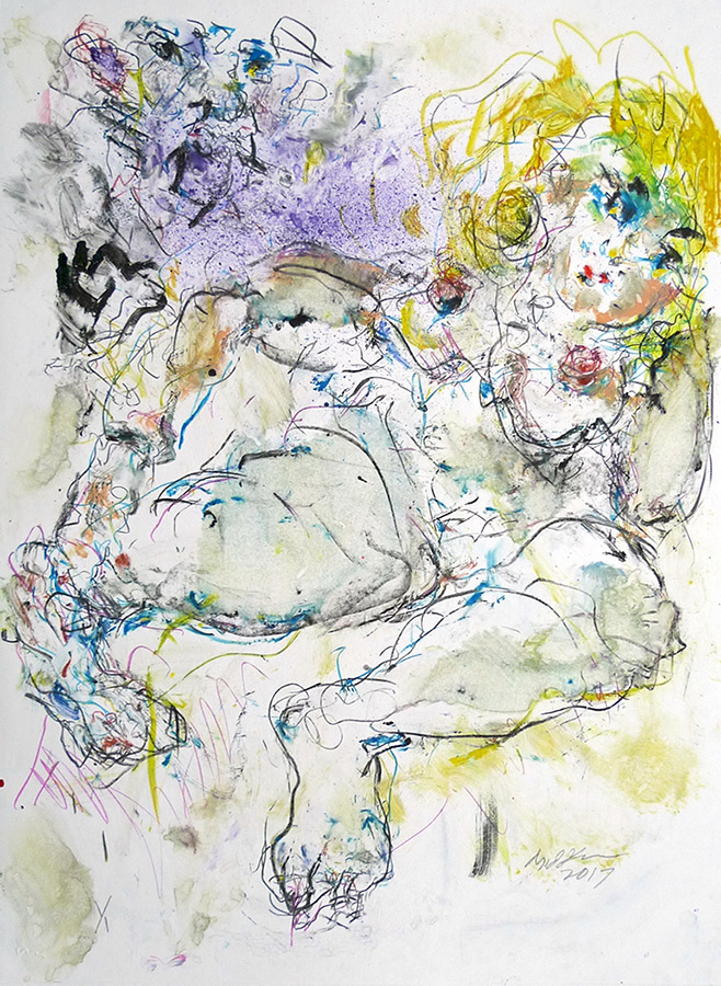 Raoul Middleman, Monoprint