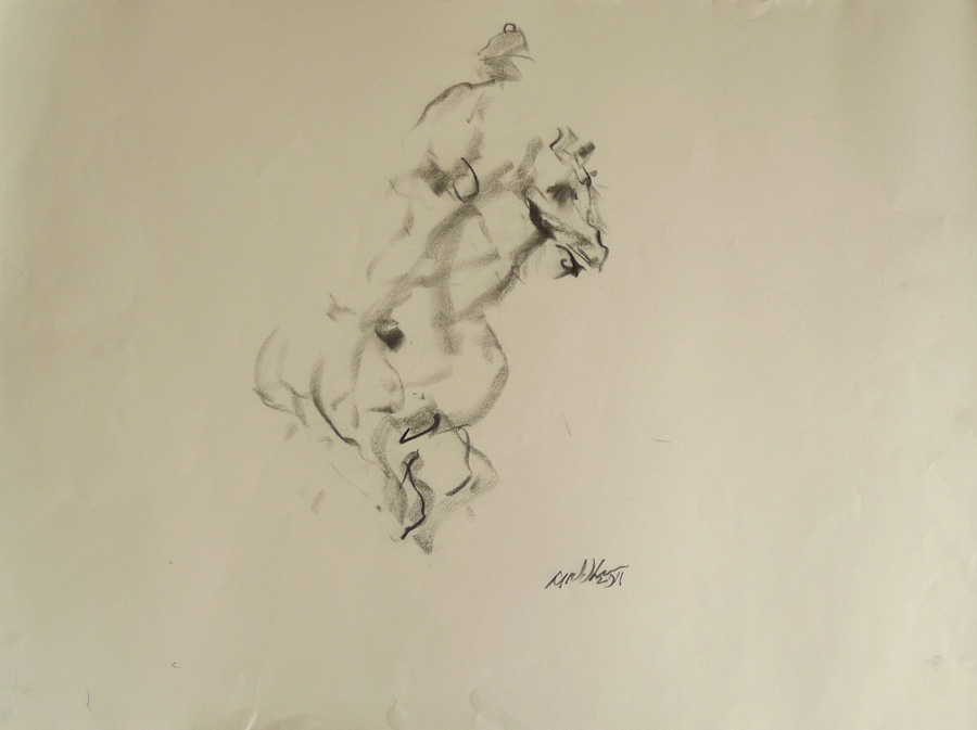 Horses Drawing