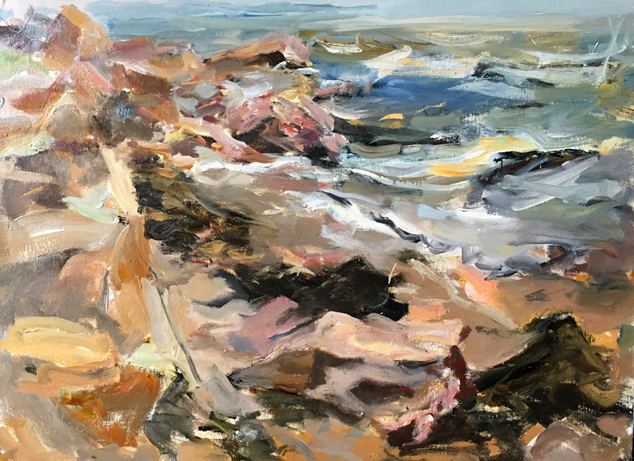 Raoul Middleman paintings, High Tide