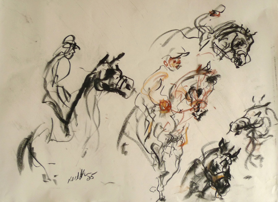 Horses Drawing