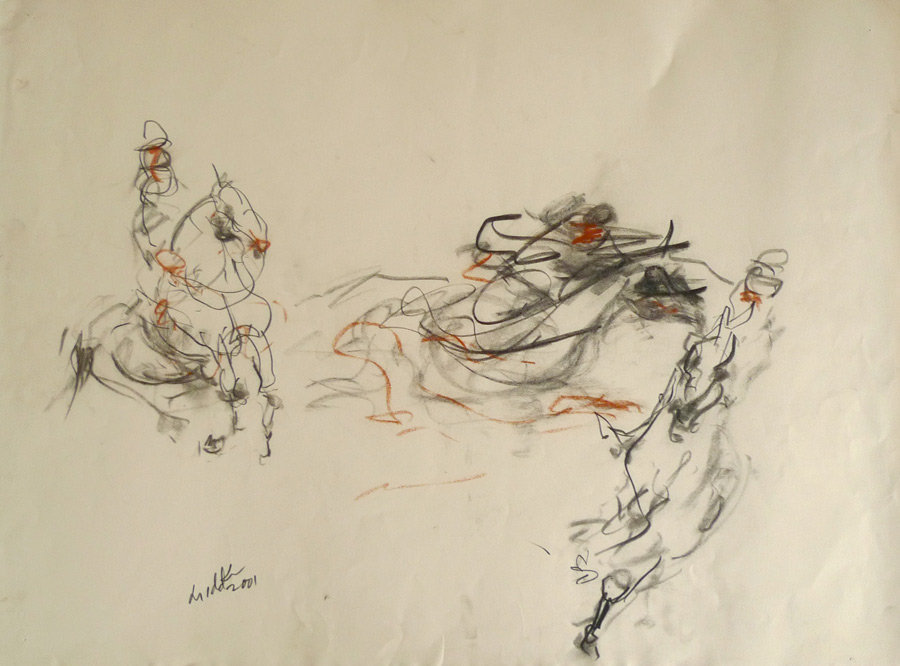 Horses Drawing