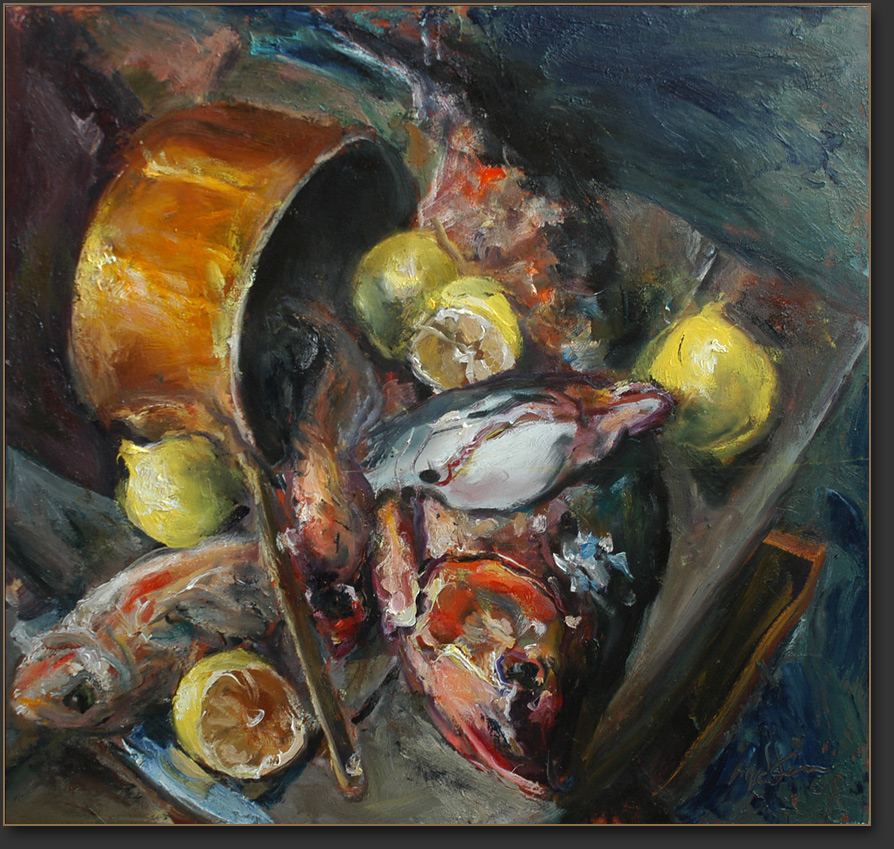 Fish And Copper Pot